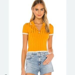 Solid & striped cropped Cuban shirt